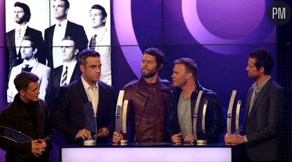 Le groupe "Take That", en 2011.