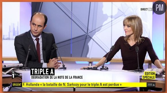 Le nouveau ticker d'iTELE.