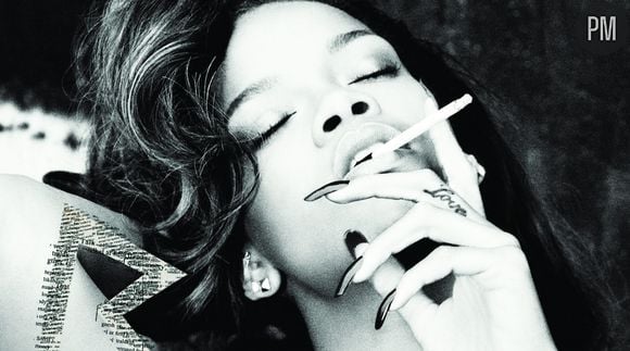 Rihanna sur la pochette du single "You Da One"