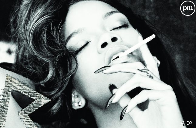 Rihanna sur la pochette du single "You Da One"