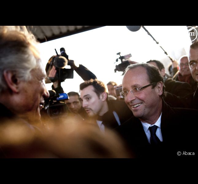 François Hollande, le 6 février 2012.