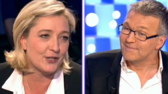 Marine Le Pen à Laurent Ruquier : "20% de votre salaire est payé par mes électeurs !"