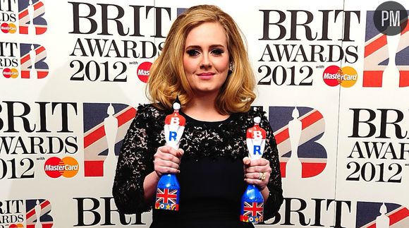 Adele aux Brit Awards 2012