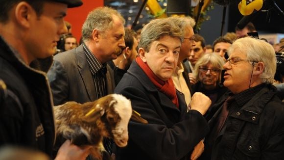 JDC-67 : Le ton monte entre Jean-Luc Mélenchon et de jeunes agriculteurs