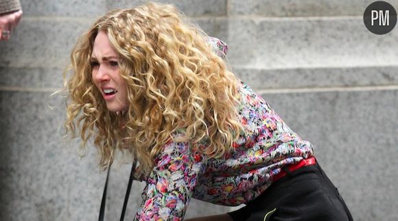 AnnaSophia Robb sur le tournage de "The Carrie Diaries"