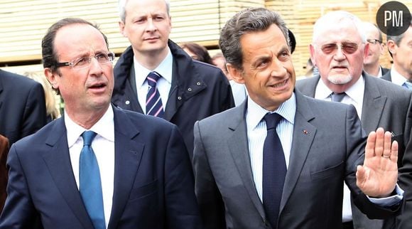 François Hollande et Nicolas Sarkozy