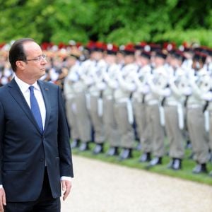 François Hollande, nouveau président de la République le 15 mai 2012 à l'Elysée.