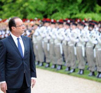 François Hollande, nouveau président de la République le...
