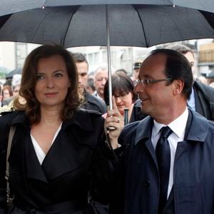 Valérie Trierweiler et François Hollande, le 10 juin 2012.