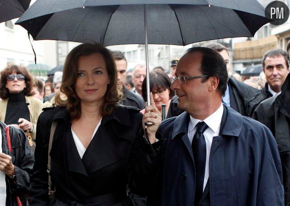 Valérie Trierweiler et François Hollande, le 10 juin 2012.