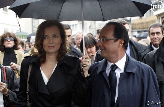 Valérie Trierweiler et François Hollande, le 10 juin 2012.