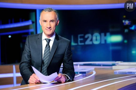 Gilles Bouleau, nouveau titulaire du 20 heures de TF1.