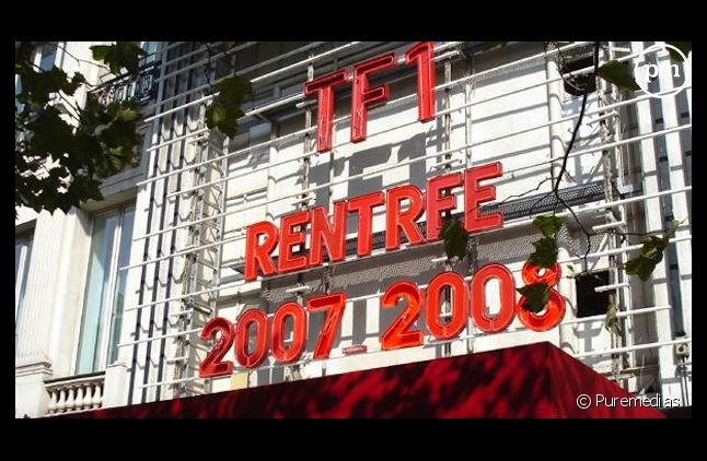 La conférence de presse de rentrée 2007 de TF1, organisée à l'Olympia.