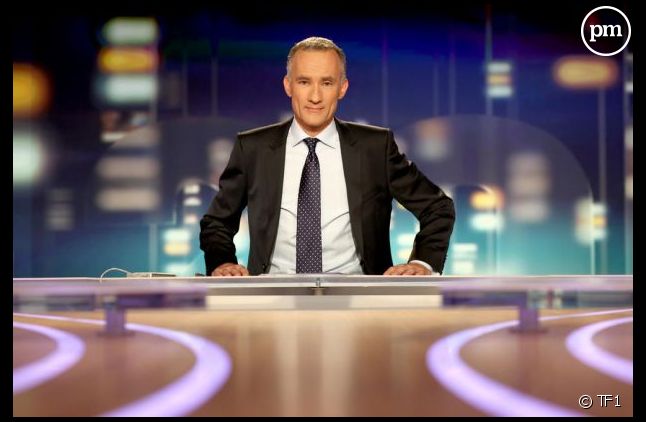 Gilles Bouleau, présentateur du JT de 20h de TF1 la semaine