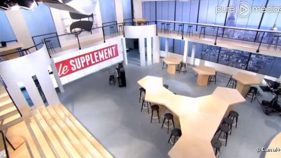 "Le Supplément", nouveau magazine prospectif des week-end de Canal+ présenté par Maïtena Biraben