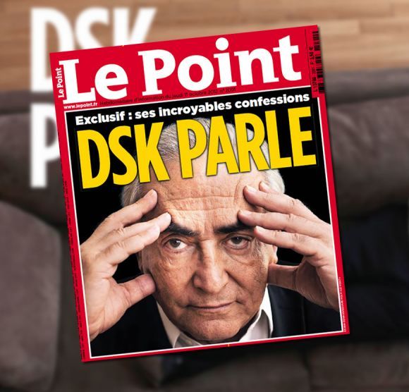 DSK à la Une du "Point" daté du 11 octobre 2012