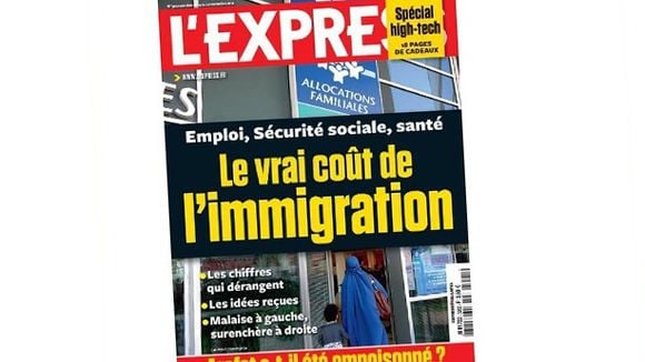 La rédaction de "L'Express" divisée après une Une sur l'immigration