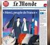 Le Monde célèbre la victoire de François Hollande, dans son édition du 8 mai 2012.