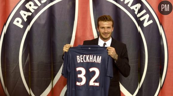 David Beckham arrive au PSG
