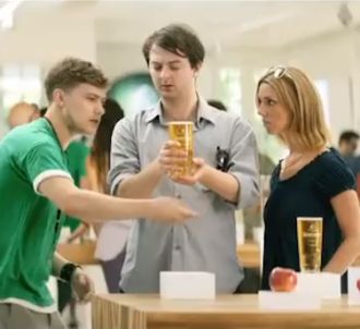Somersby Cider se moque des Apple Stores
