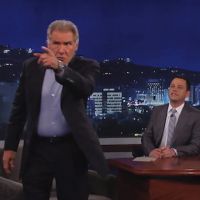 Harrison Ford perd son calme chez Jimmy Kimmel face à Chewbacca ! (vidéo)