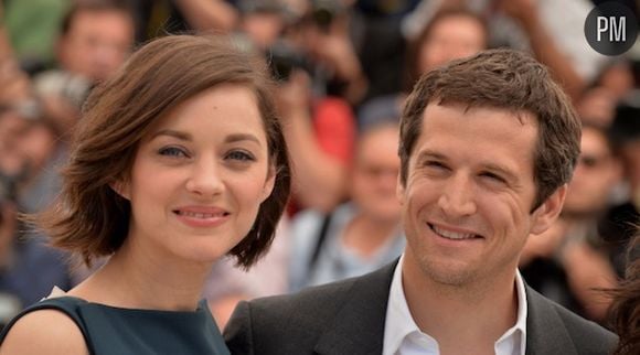 Marion Cotillard et Guuillaume Canet hier lors du photocall.