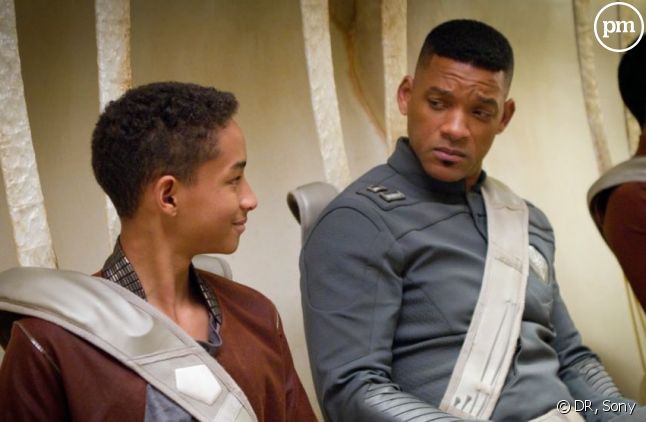 Jaden Smith et Will Smith dans "After Earth"