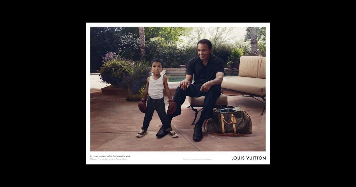 Mohamed Ali par Annie Leibovitz pour Louis Vuitton. - photo