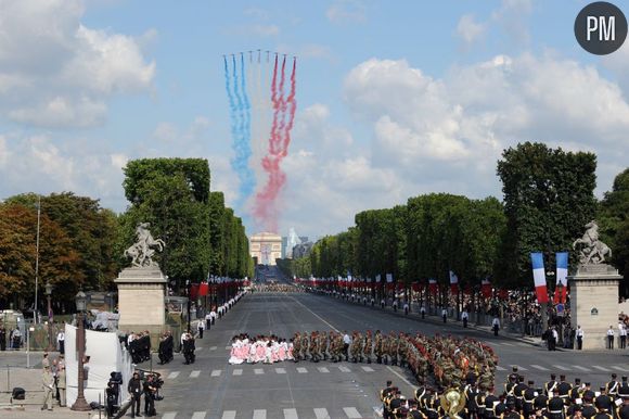 Défilé du 14 juillet, retransmis en direct sur TF1 et France 2