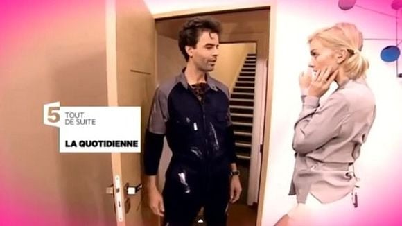 "La Quotidienne" (France 5) : Maya Lauqué et Thomas Isle dans un pré-générique très "hot"