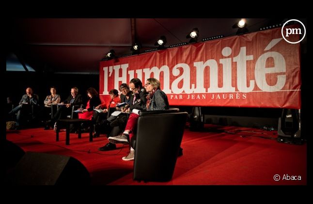 <span>Table ronde lors de la Fête de "L'Humanité" en s<span>eptembre 2013.</span></span>