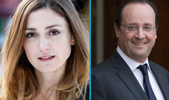 Julie Gayet et François Hollande, en 2013.