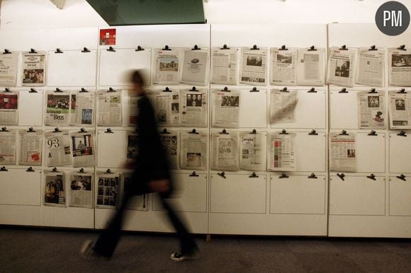 Le siège du quotidien Libération, à Paris.