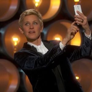 Le selfie d'Ellen DeGeneres lors de la soirée des Oscars.