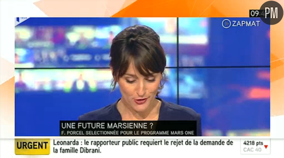 Une "marsienne" sur i-TELE