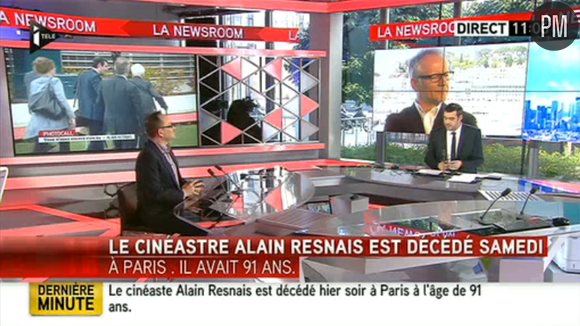 Alain Resnais est cinéastre selon i-TELE