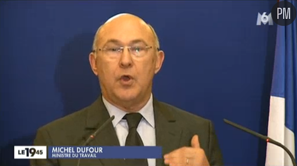 Michel Sapin devient Michel Dufour sur i-TELE