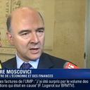 Sur BFMTV, le 27 mai, Pierre Moscovici est toujours ministre de l'économie et des finances. Poste qu'il n'occupe plus depuis deux mois.