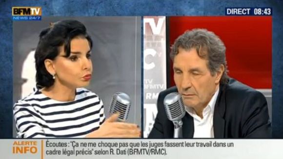 Rachida Dati s'en prend à certains "tocards" de journalistes