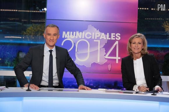 TF1 est arrivée en tête des audiences dimanche pour la soirée électorale.