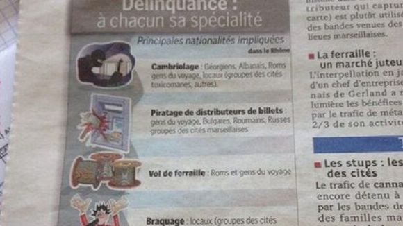 Infographie sur l'origine des délinquants : "Le Progrès" s'excuse, SOS Racisme porte plainte
