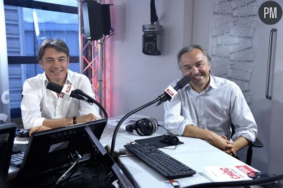 Alain Marshall et Olivier Truchot, sur RMC.