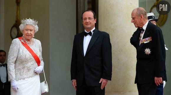 Le diner d'Etat de la reine d'Angleterre