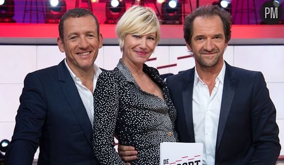 Dany Boon, Maïtena Biraben et Stéphane de Groodt à l'occasion du prime "De Groodt, une fois"