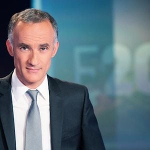 Gilles Bouleau, élu "Présentateur de JT" de la saison pour les "TV Notes" 2014.