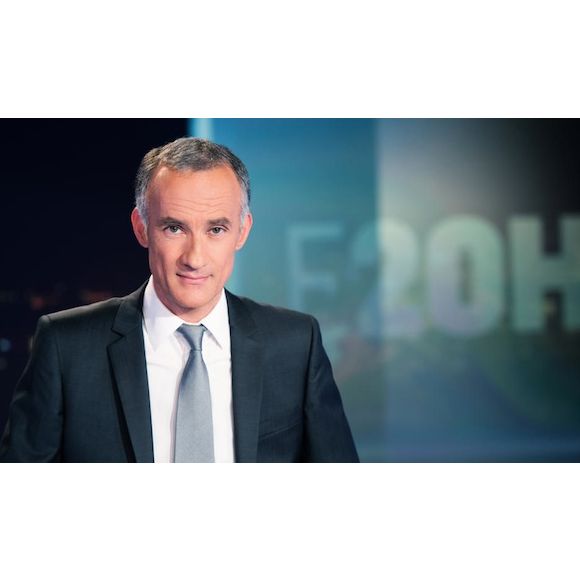 Gilles Bouleau, élu "Présentateur de JT" de la saison pour les "TV Notes" 2014.