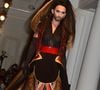 Conchita Wurst défile pour Jean-Paul Gaultier, à Paris le 9 juillet 2014.