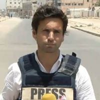 Gaza : un journaliste d'i-TELE surpris par une frappe israélienne juste avant un duplex