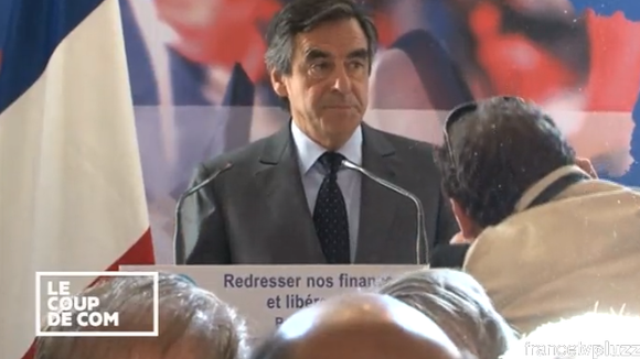 Le coup de com' avec François Fillon.