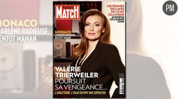 Valérie Trierweiler en Une de Paris Match